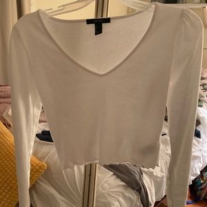 Forever 21 white top SMALL